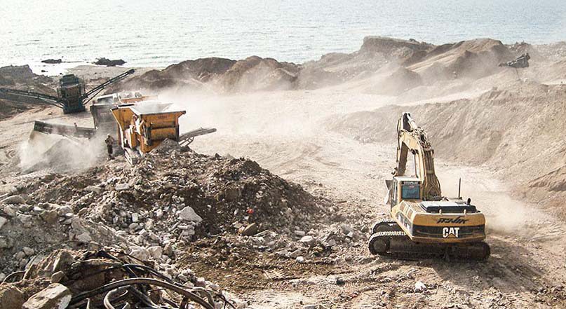 שיקום קרקעות בנוף ים (אפולוניה) – עבור החברה לשירותי איכות סביבה בע"מ