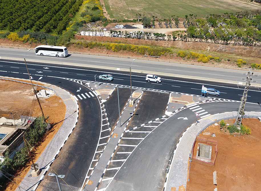 עבודות פיתוח ותשתית במקב"ת ינוב, כפר יונה