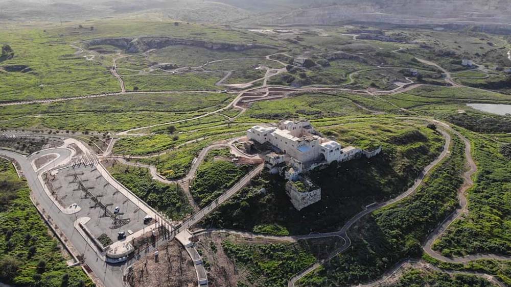 שיקום הטיילת הצפונית בגן לאומי מגדל צדק