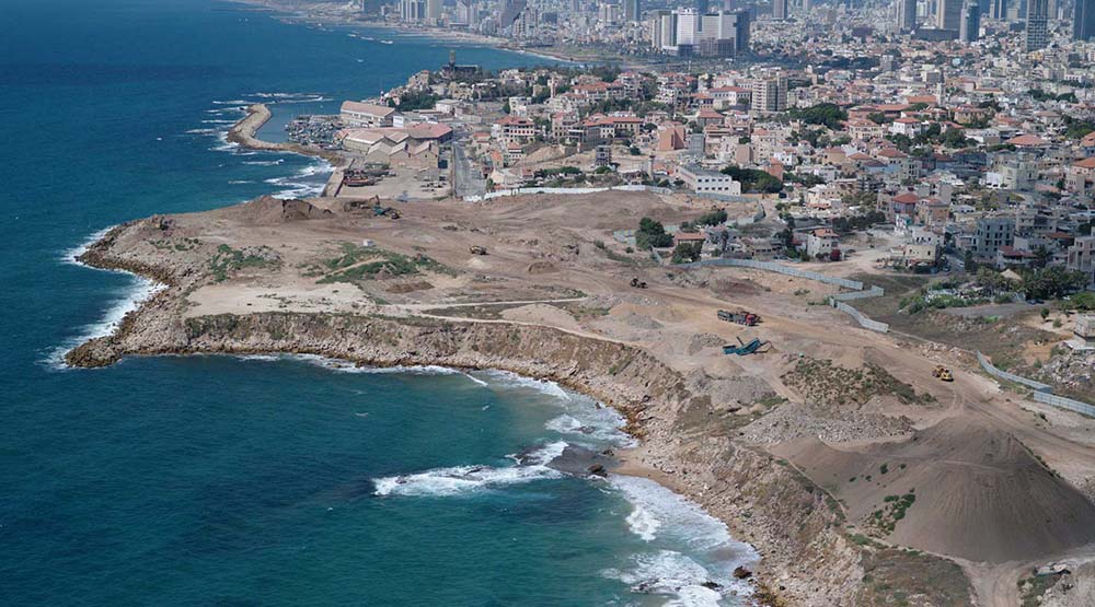 עבודות עפר ומחזור פסולת במדרון יפו – עבור חברת עזרה ובצרון בע"מ