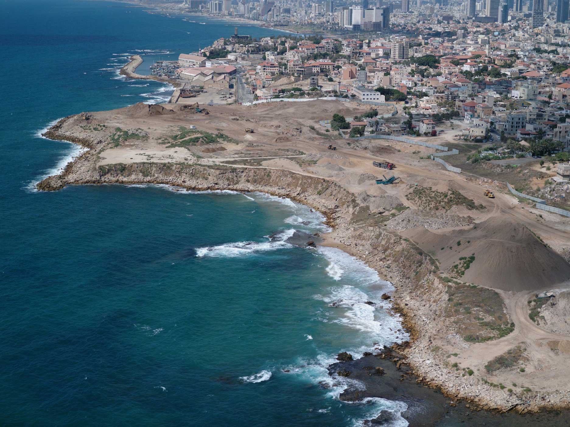 Read more about the article Earthworks and recycled materials in the Jaffa Slope – for Ezra ve Bazron Ltd.