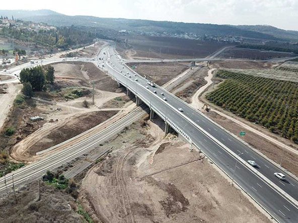 פרויקט כביש מס' 38 הפרדות מפלסיות 223,224