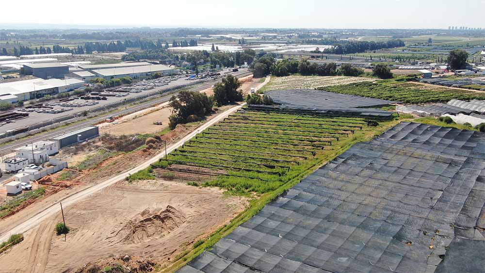 הקמת מבנה תחתון למסילה תפעולית באתר רכבת ישראל בכפר ויתקין