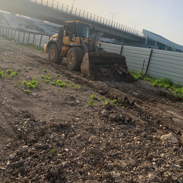 אולניק - פינוי קרקע מזוהמת במסגרת פרויקט רק״ל נופית