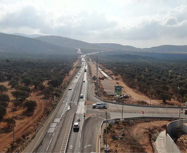 ביצוע כביש 85 בקטע מצומת כרמיאל מזרח עד צומת חנניה