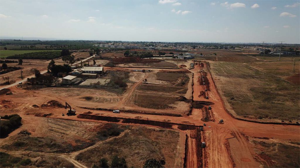 פיתוח ותשתיות אזור תעשייה כפר יונה