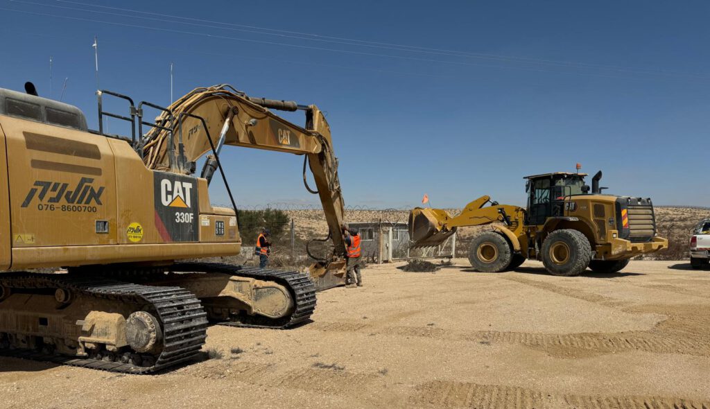 עבודות פיתוח ותשתיות במגדל